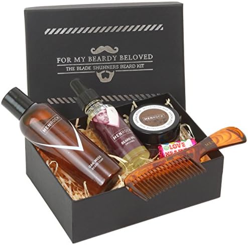 Beard Care and Moustache Care Gift Set - For My Beardy Beloved