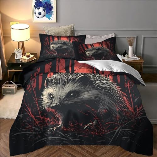 Parure de lit infroissable 220x240cm microfibre entretien facile