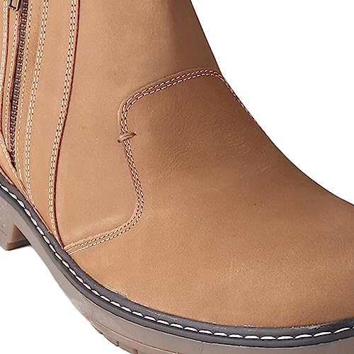 Image of Red Chief Leather Casual Chelsea Boots for Men