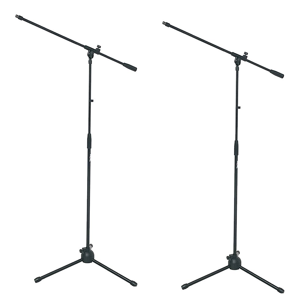 Proel RSM180 Escrima Sticks Giraffe für Mikrofon Stativ Ständer mit Drehgelenk Nylon