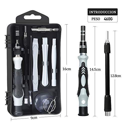 Precision Screwdriver Set, Lifegoo 117 in 1 Magnetic Repair Tool Kit for iPhone Series/Mac/iPad/Tablet/Laptop/Xbox Series/PS3/PS4/Nintendo Switch/Eyeglasses/Watch/Cellphone/PC/Camera/Electronic