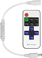 Vista 18 de Mini control remoto inalámbrico RF para luces de tira LED de un solo color 3528 5050, control remoto inalámbrico con conector, atenuador de luz
