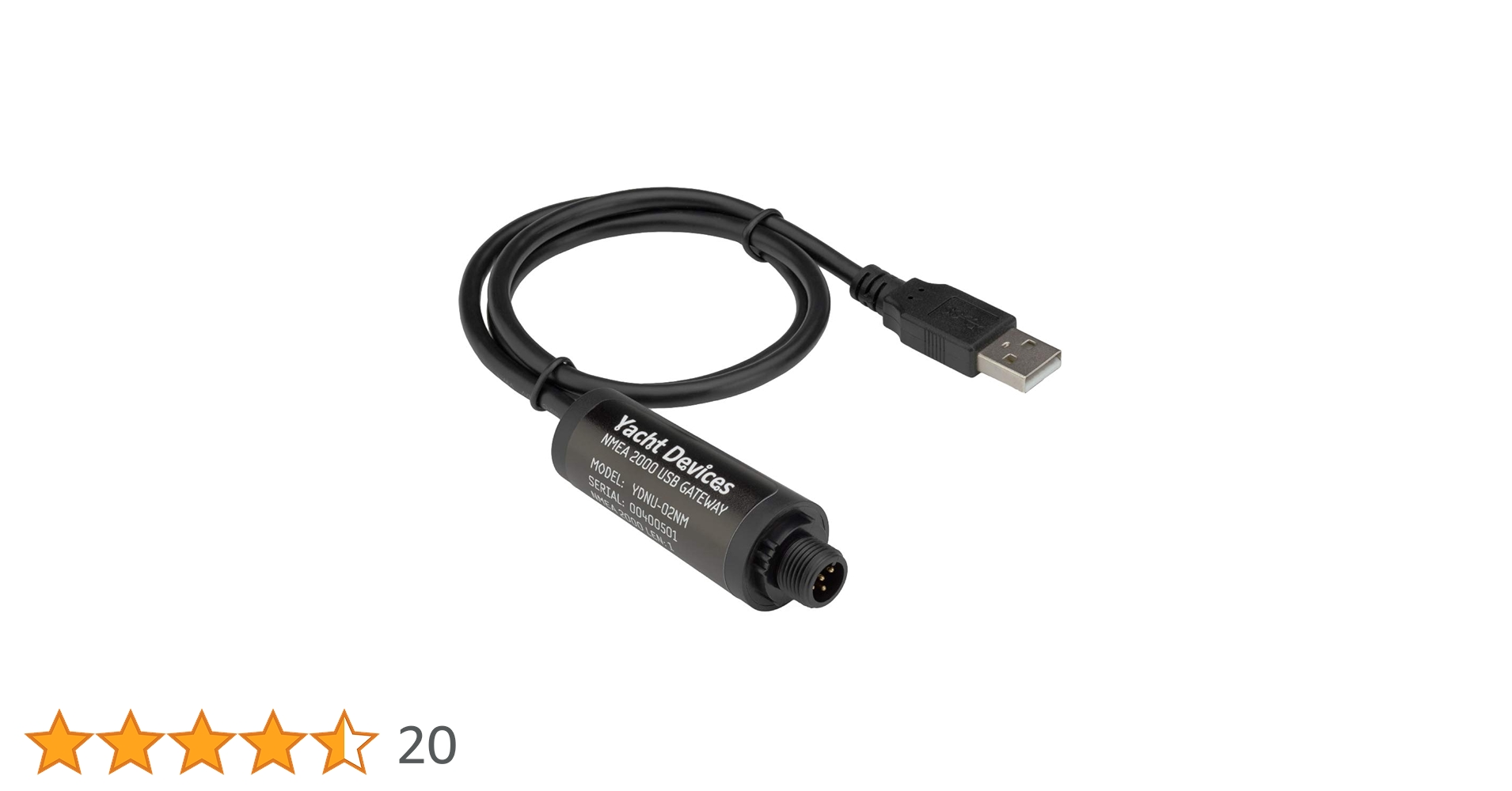その他 NMEA2000 to/from USB Gateway NMEA-2000 USB Gateway YDNU-02 – Yacht Devices U.S. LLC