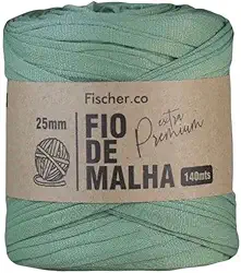Fio de Malha Extra Premium Fischer 25mm x Rolo com 140m (63 EUCALIPTO)