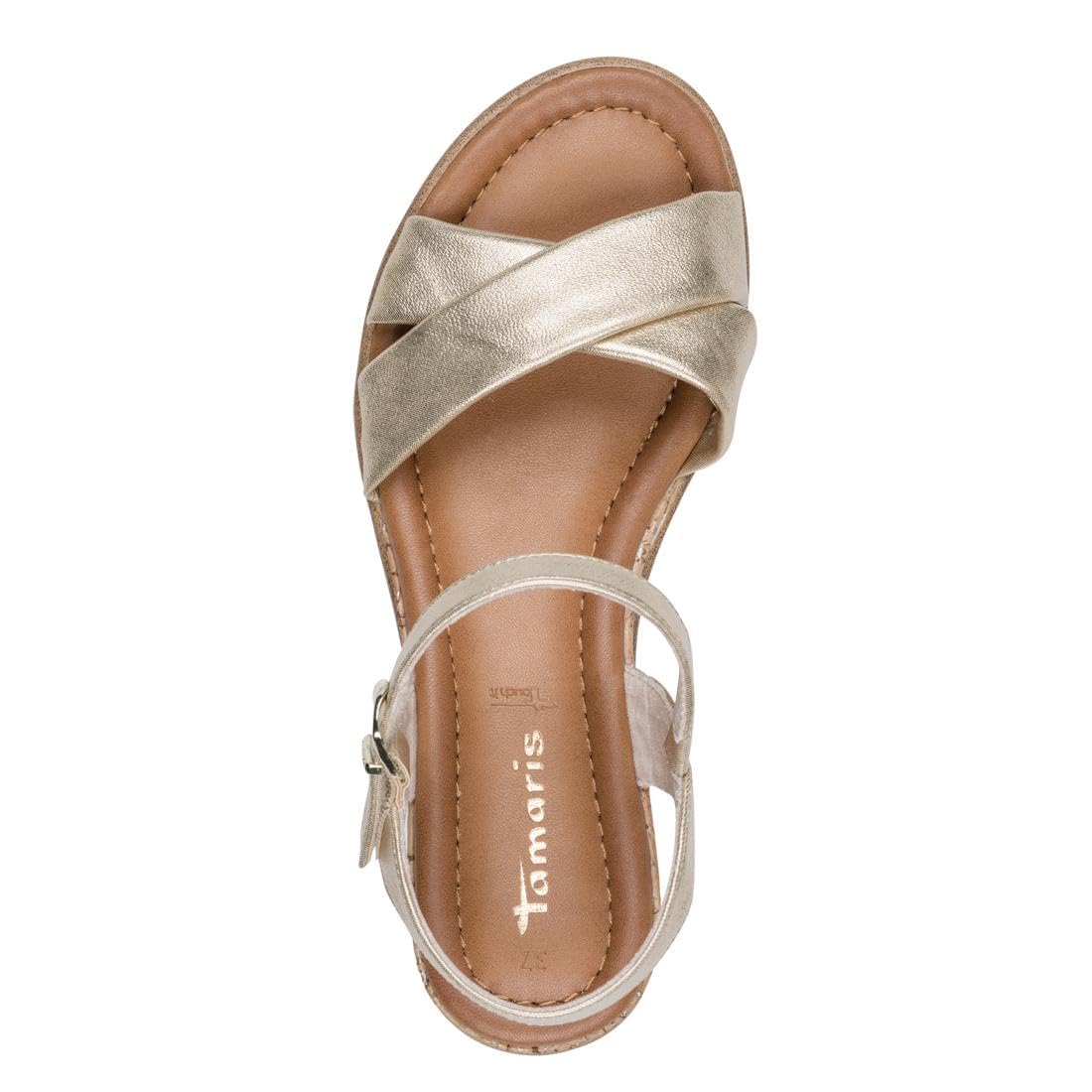 Tamaris Tamaris Mujer 1-28106-42 Sandalias con cuñaMujer