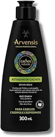 Arvensis – Creme Ativador de Cachos Crespos e Crespíssimos 300g | Definição, Hidratação e Antifrizz com Óleo de Coco, Óleo de Abacate, Colágeno Vegetal e Vitamina E