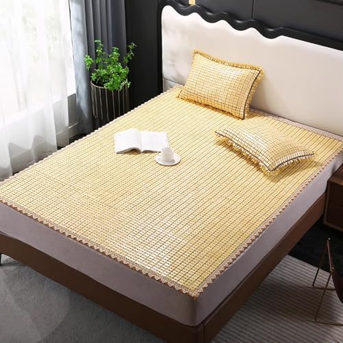 Alfombrilla de cama transpirable de bambú con disipación de calor 5