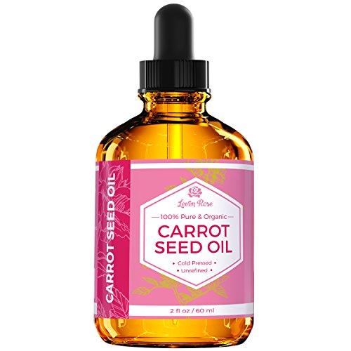 image for Carrot Seed Oil by Leven Rose, 100% Pure Unrefined Cold Pressed Moistu