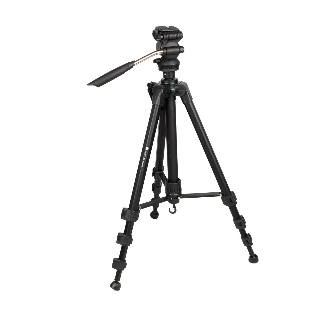 Ruilogod Czarny Aluminium 540mm Zmniejsz wysokość statywu do aparatu fotograficznego
