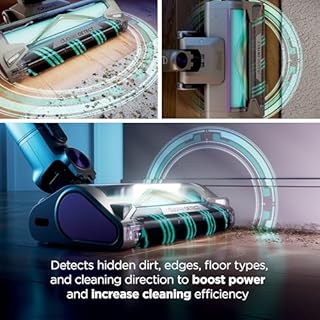 Shark PowerDetect Cordless Stick Vacuum, Powerful Suction, HEPA Filtration, Carpet & Hard Floor, Portable, Stick Vacuum for Pet Hair, Dark Gray, IP1251C (Canadian Version)