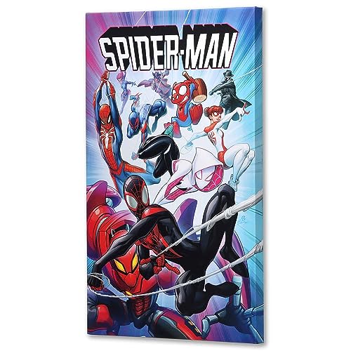 Toile Spider-Man Open Road Brands : grande déco murale Marvel pour cinéma maison - 2