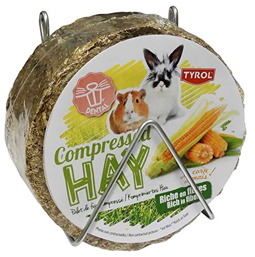 TYROL Palet de Foin Compressé au mais pour Rongeur/Lapin 240 g