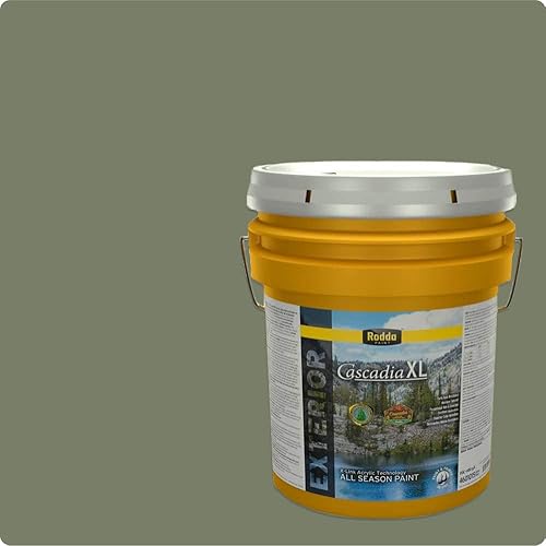 Vista 43 de Rodda Paint CASCADIA ZERO - Pintura e imprimación semibrillante para interiores en uno, 1 galón, Costa de Marfil marfil (Ivory Coast)