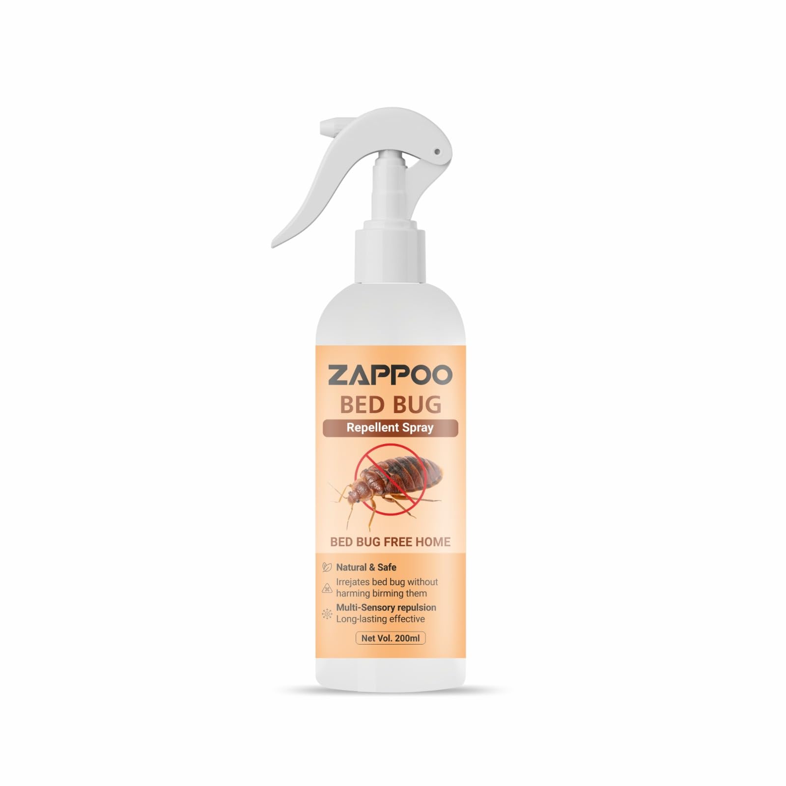 Natural Herbal Bed Bug Control Spray – Neem & Essential Oil Formula | Fast-Action Bed Bug Treatment for Mattress, Sofa & Home | Safe, Non-Toxic Pest Repellent (200 ml) (Orange)-image-12