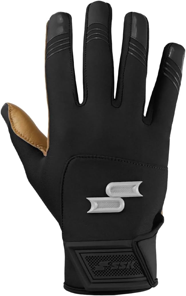 SSK X1 Color Rush Adult Baseball Batting Gloves - Durable Cabretta Leather Palm - 11 Colorways