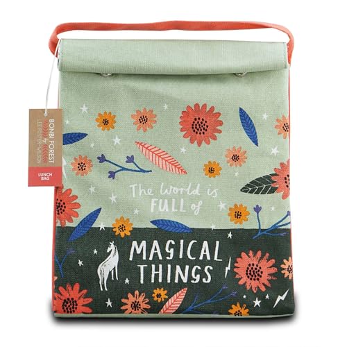 Sac à déjeuner en coton lavable Half Moon Bay LBAGBF01 compact de 770cm³ - 5