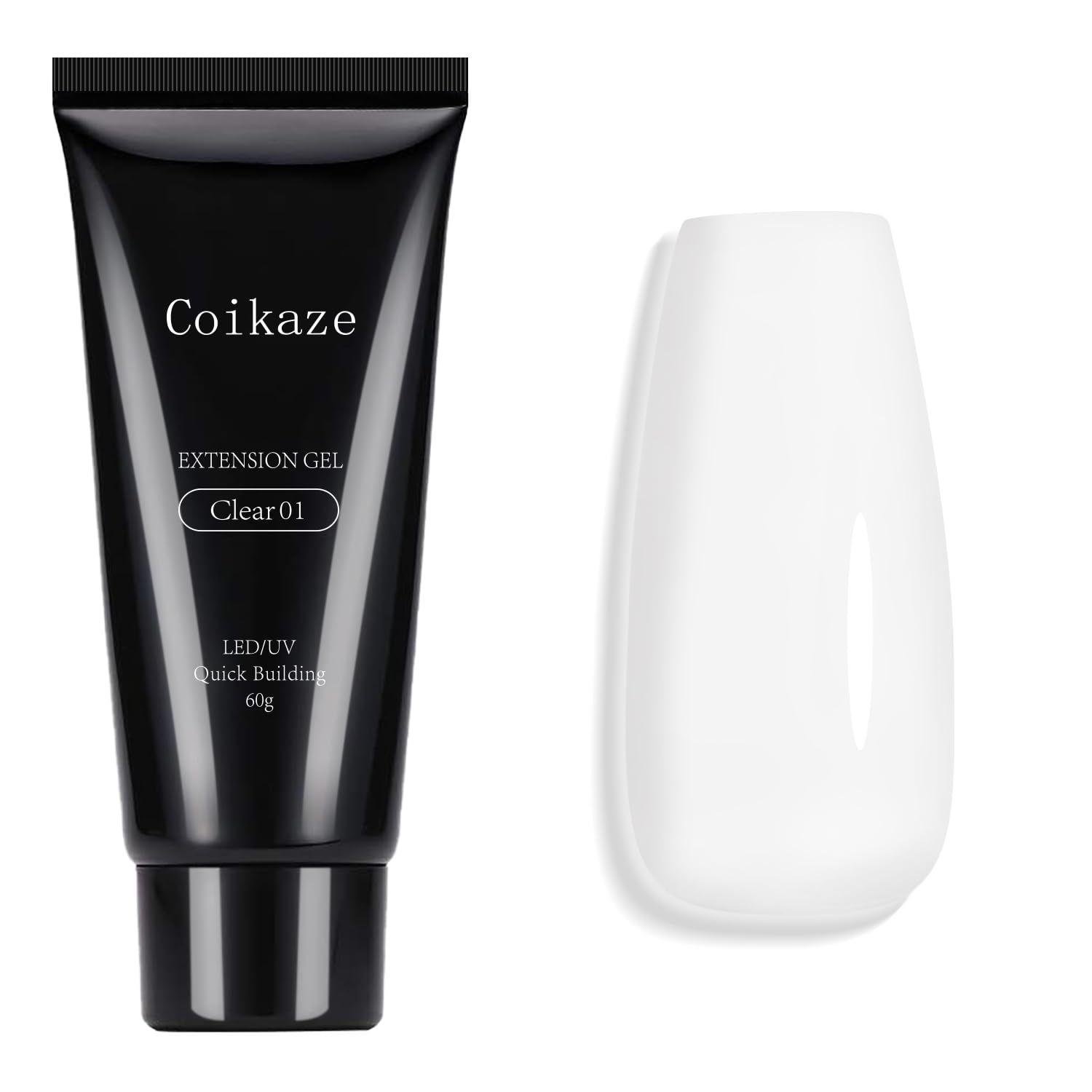 Coikaze 多機能 ジェルネイル 長さだし HEMAフリー ビルダージェル…
