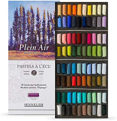 SENNELIER Extra-Soft French Half Pastel Professional Plein Air La...