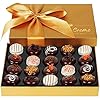 Hazel & Creme Gold Cookie Gift Box – Chocolate Box 20 – Gourmet Food Gift – Mothers Day, Birthdays, Anniversary…