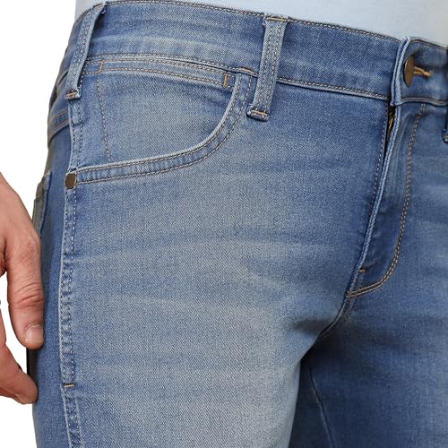 Image of Wrangler Men's Skanders Slim Fit Low-Rise Jeans