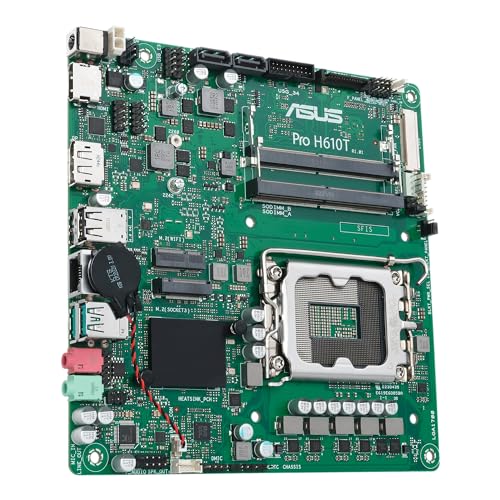 PRO H610T-CSM Scheda madre Intel Mini ITX, DDR5 LGA 1700, 2 SATA 6Gb/s, slot M.2, Ethernet Realtek, DisplayPort, HDMI, USB 3.2 Gen 2 e Type-C - Scheda madre - Immagine 6