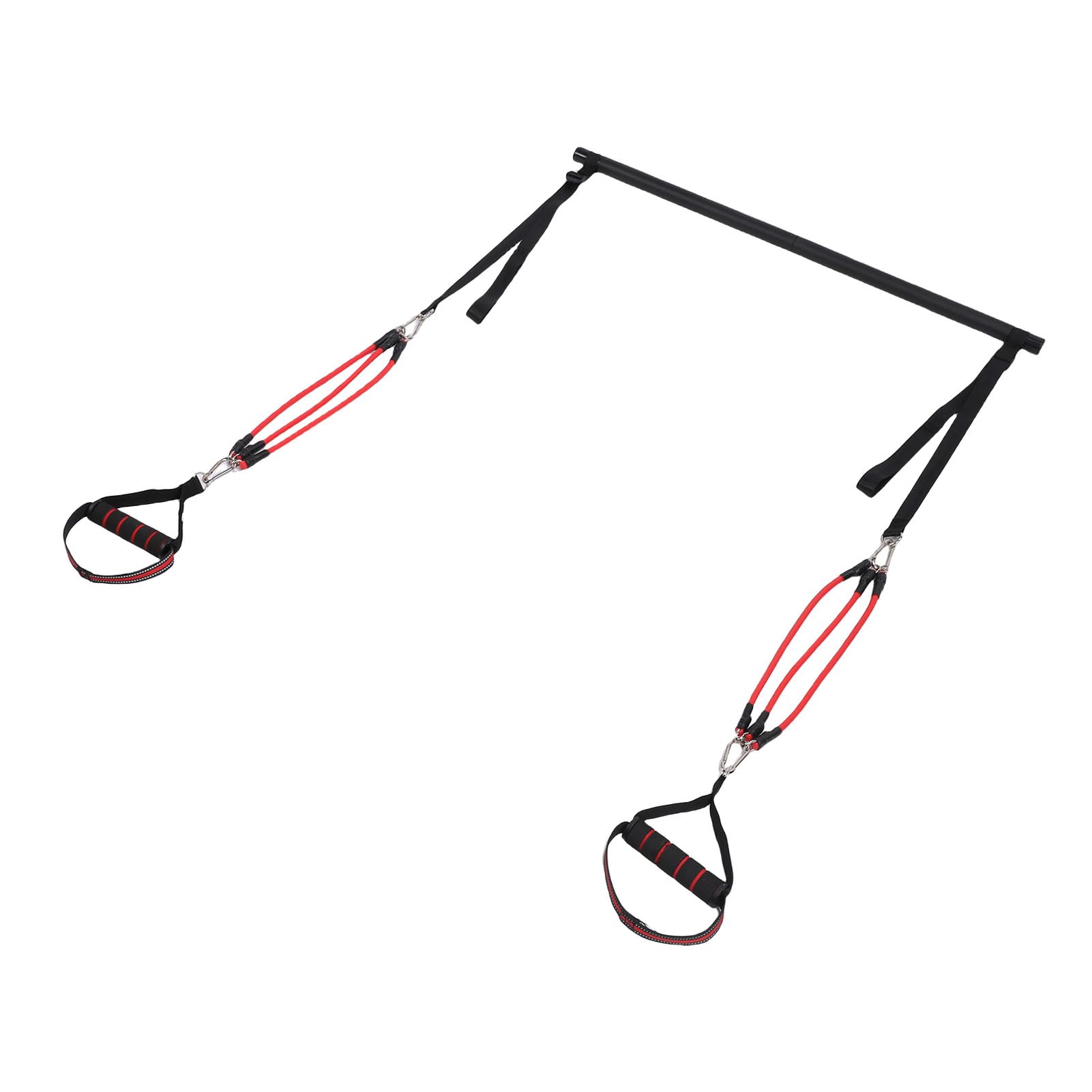 Gedourain Kit de Barra de Pilates, Bandas Ajustables para Ejercicio,