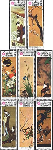 Prophila Collection RAS al Khaimah 426A-433A (Completa Edizione) 1970 World's Fair ´70 in Osaka, Giappone (Francobolli per i Collezionisti) Pittura