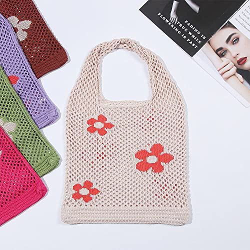 Bolso Tote de Crochet Ovida para Playa y Uso Diario miniatura 2
