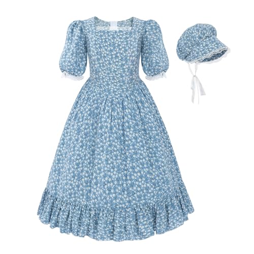 Disfraz Laura Ingalls Wilder para Niñas miniatura 1