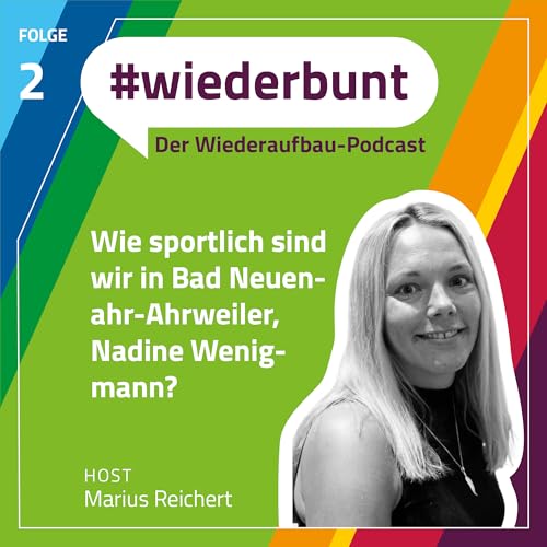 Page de couverture de Folge 2: Wie sportlich sind wir in Bad Neuenahr-Ahrweiler, Nadine Wenigmann?