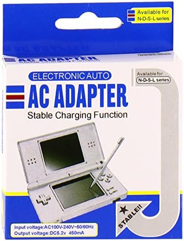 Wall Charger for Nintendo DS Lite (Lifetime Warranty, Bulk Packaging)