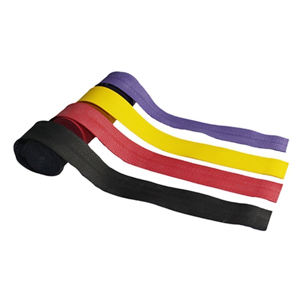 Lot De 10 Bandes Antidérapantes Noires Pour Raquettes De Tennis/Badminton | 110cm X 2.5cm, PU Absorbant