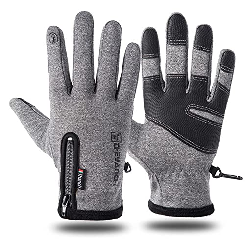 Gants de ski imperméables et chauds pour écran tactile