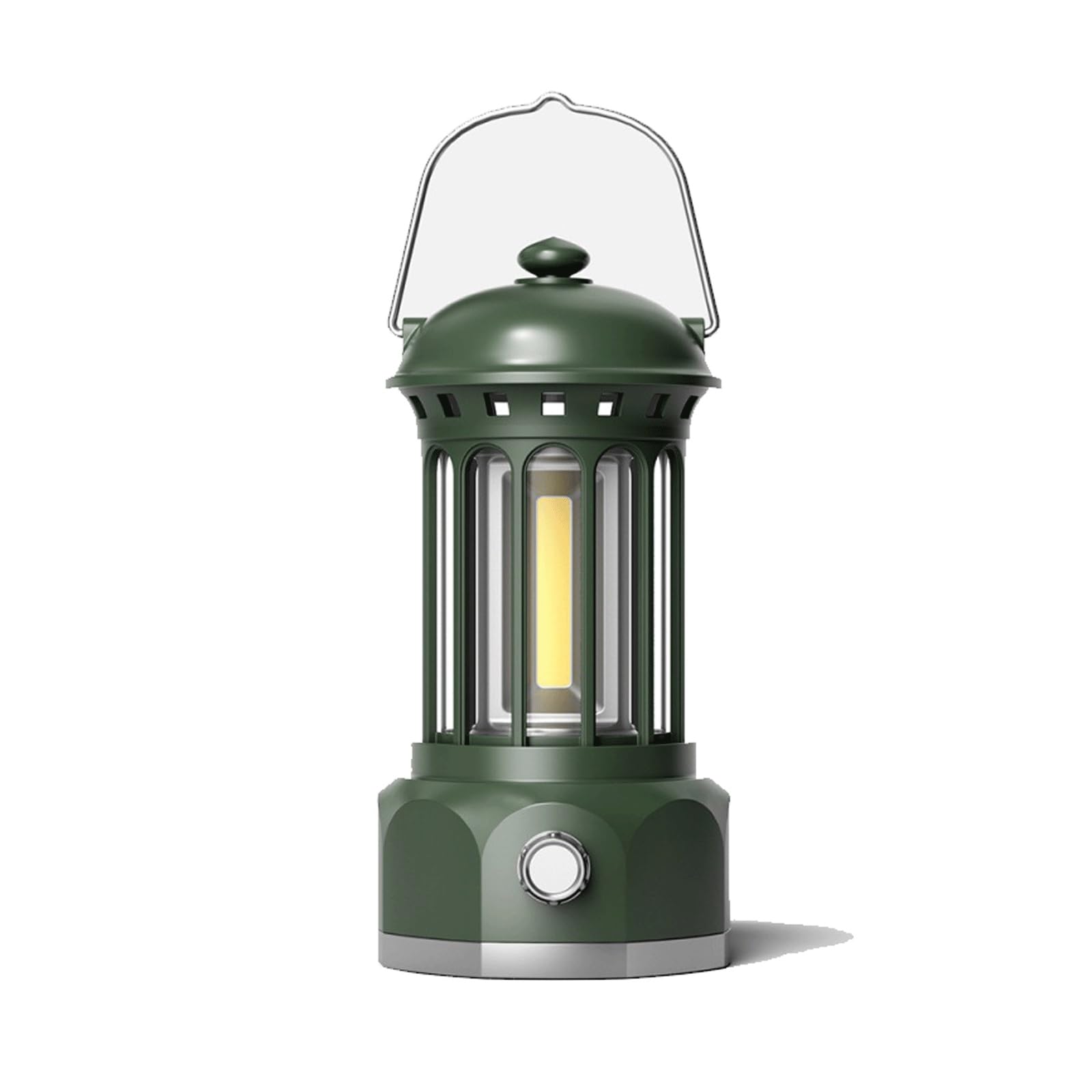 Latarnia kempingowa LED zasilana bateriami, ściemniana lampa namiotowa do użytku na zewnątrz, przenośna żarówka w stylu vintage do zaciemnienia i sytuacji awaryjnych, idealna lampa kempingowa
