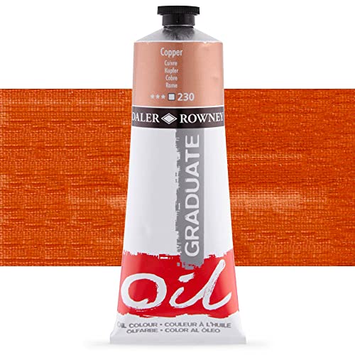 Daler Rowney Graduate Oil Colour Paint* Copper (230) 200ml