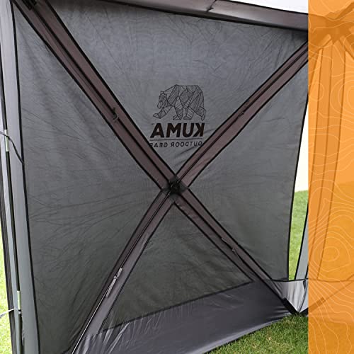 Kuma-Outdoor-Gear-Bear-Den-Gazebo-Privacy-Panel-Ultimate-Portable-Luxury-Outdoor-Privacy-Panel-for-Kuma-Bear-Den-Gazebo-Glamping-Sports-Outdoor-Adventures Kuma Outdoor Gear Bear Den Gazebo Privacy Panel Ultimate Portable Luxury Outdoor Privacy Panel for Kuma Bear Den Gazebo Glamping Sports Outdoor Adventures