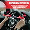 Extendable Car Wheel Steering Lock - Van Caravan Anti Theft Security Heavy Duty | Anti-theft Security Secure | Strong Durable Long Lasting #3