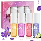 4 Piezas Unidades de Niebla de Perfume para Cabello y Cuerpo, 90...