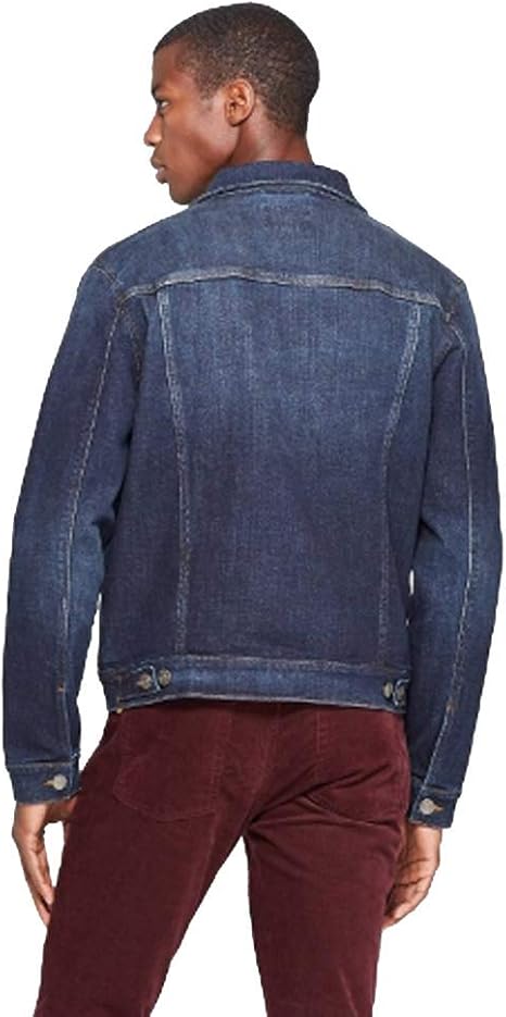Sleeve Denim Trucker Jacket 