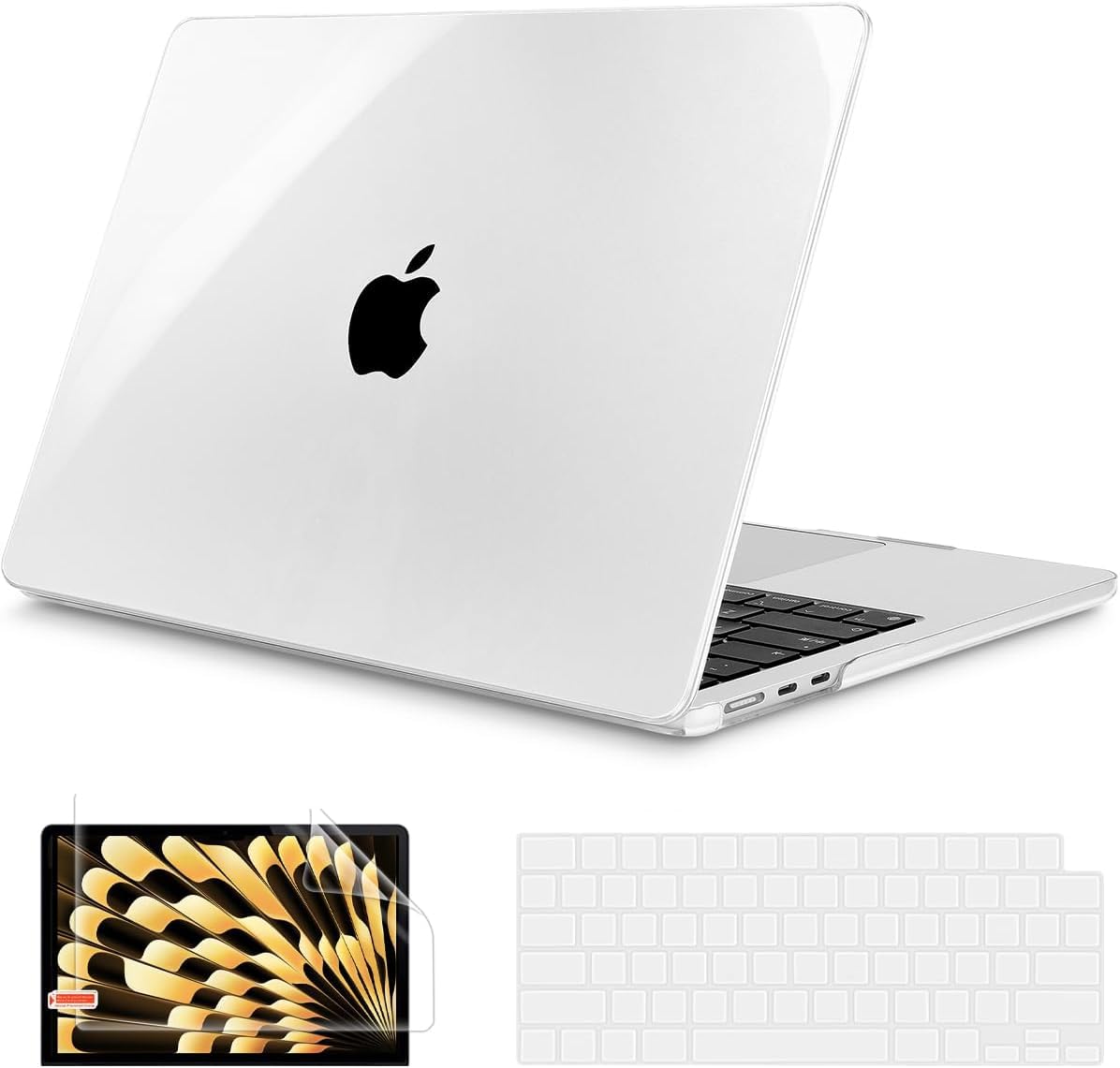 See full amazon price history chart for OJOS Clear Case for MacBook Air 15 INCH 2023 M2 Chip A2941 Case with 15.3" Plastic Hard Shell with Keyboard Cover and Screen Protector, Crystal Clear OJOS Clear Case for MacBook Air 15 INCH 2023 M2 Chip A2941 Case with 15.3" Plastic Hard Shell with Keyboard Cover and Screen Protector, Crystal Clear (B0CJG2GJTH) Amazon Price History, Amazon Price Tracker