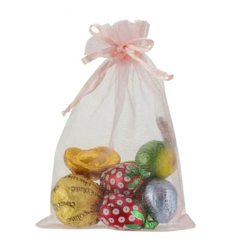 50 Stück Organza-Schmuckbeutel mit Kordelzug, kleine Tasche zum Verpacken von Ohrringen, Geschenkverpackungen, Hochzeitsgeschäften, Organizer
