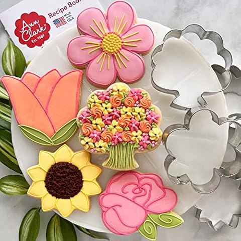 Ann Clark Mother's Day Flower Cookie Cutters Set Cover