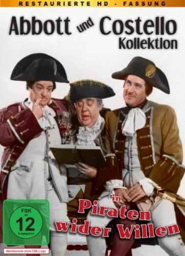 Abbott and Costello Meet Captain Kidd (1952) - Region 2 PAL Import, plays in English without subtitles