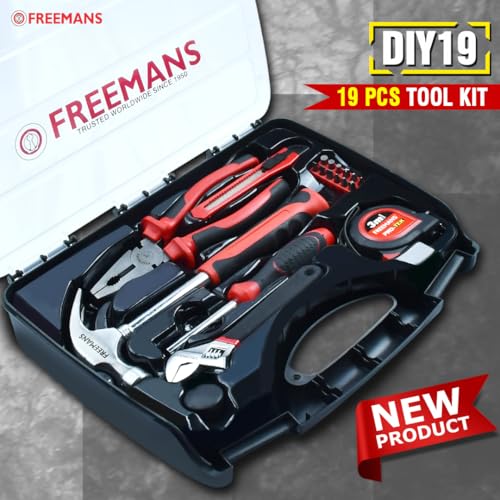 Kit de Herramientas Manuales FREEMANS DIY19 19 Piezas miniatura 4