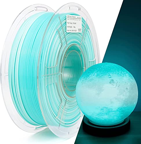 IEMAI PETG Filament 1.75mm 1Kg, Gradient Blue White Translucent PETG, High Speed, Ideal for Lampshade Printing, Compatib