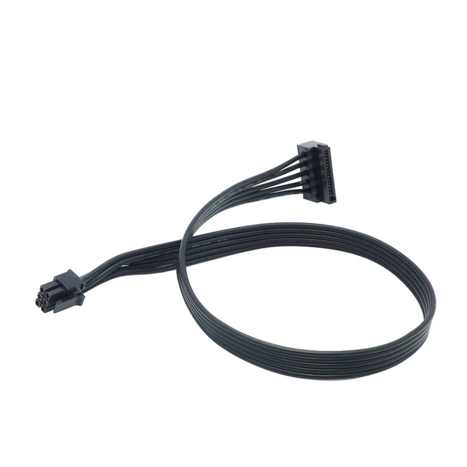 Generico Cavo di alimentazione da mini 6 pin a SATA 15