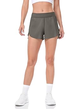 Amazon.com: HeyNuts My Pace Running Shorts for Women, Mid