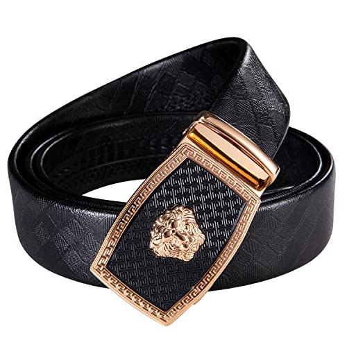 Dubulle Belts For Men Sliding Automatic Buckle Ratchet Belt2