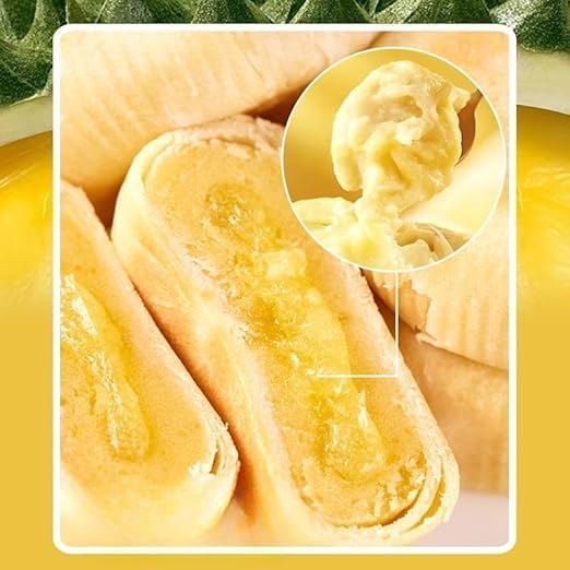 Miniatura 4 de Auténtico pastel de Durian, pastelería, pastel de desayuno saludable, Dim Sum, bocadillos, aperitivos de frutas, postres, deliciosos aperitivos