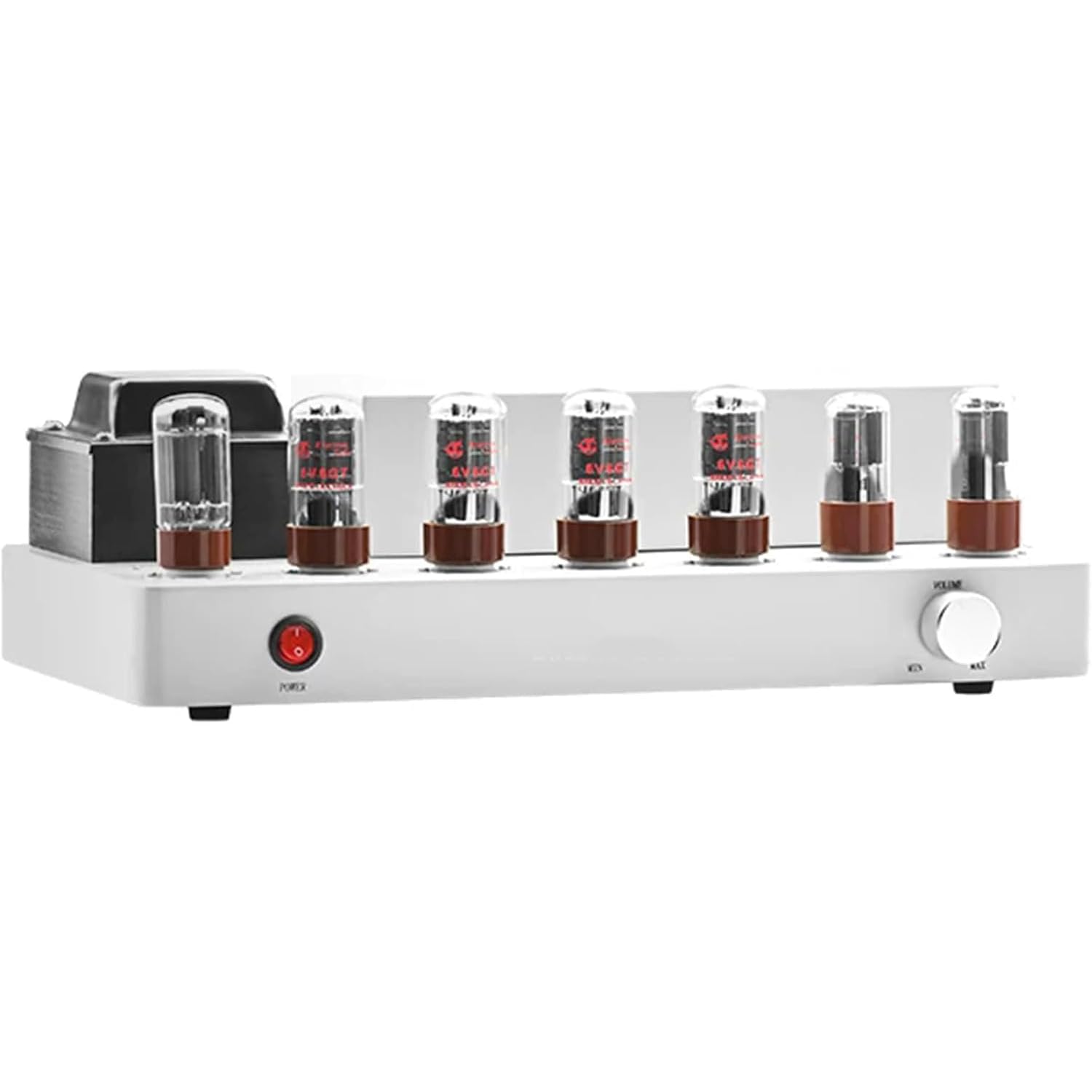 OSPSHPG Stereo Tube Amplifier, 9w×2 Rms Vacuum Tube Power Amp, with Bluetooth 5.0, 20hz-20khz Frequency Response, Low Distortion, for Home and Outdoor Speakers